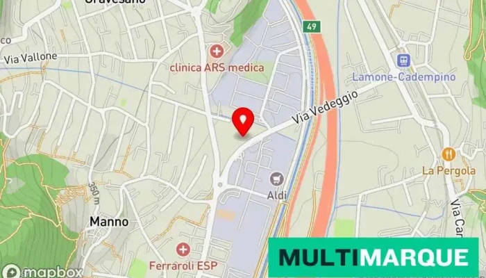 Garage E Canonica Karte - Manno