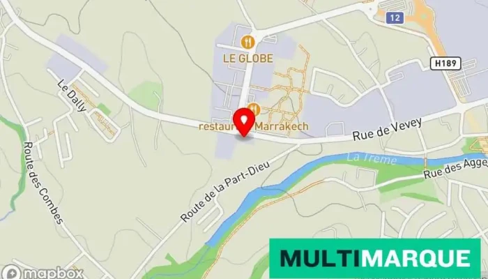Garage Jacques Chollet -  Karte - Bulle