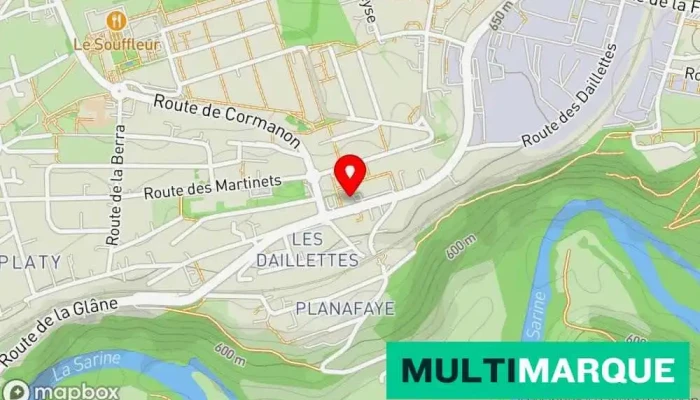 Karte von Garage Nicoli R. Sàrl Volvo-Händler, Markt für Autoteile, Autowerkstatt, Wohnmobil-Reparaturwerkstatt in Villars-sur-Glâne