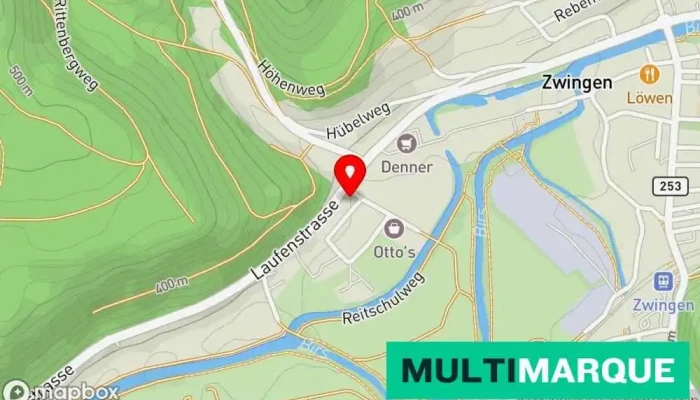Garage Thuring Ag Karte - Zwingen