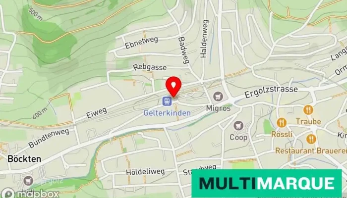 Gelterkinden Bahnhof Karte - Gelterkinden