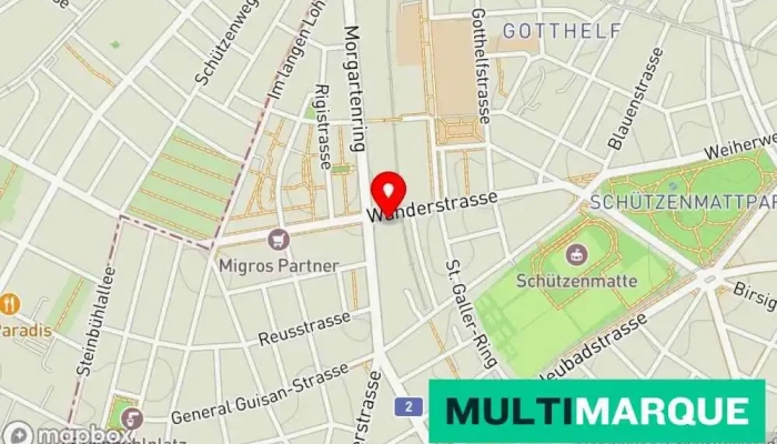 Gotthelf Garage Ag -  Karte - Basel