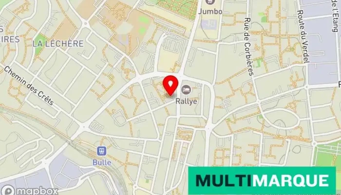 Groupe Mutuel Assurances -    Bulle Karte - Bulle