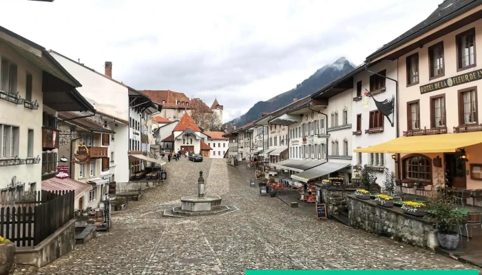 Gruyeres   Parking P1   Chavonne Alle - Gruyères