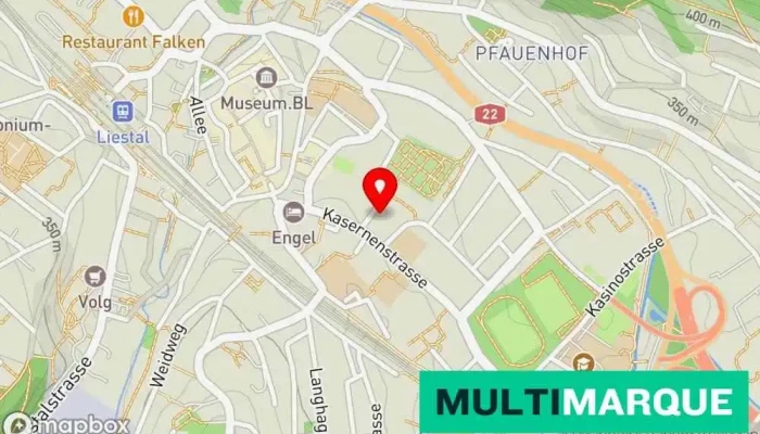 Helvetia Versicherungen Generalagentur Baselland -  Karte - Liestal