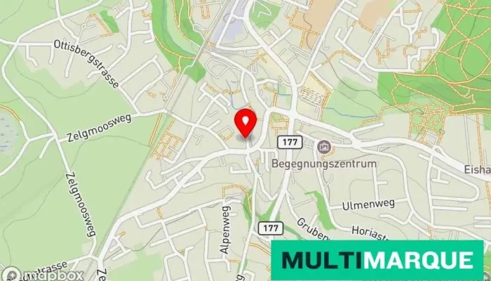 Hitz Pneus -  Karte - Düdingen