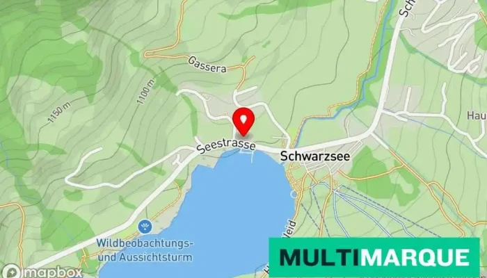 Hostellerie Am Schwarzsee -  Karte - Schwarzsee-bad