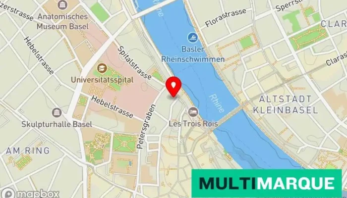 Hotel D -    Fully Renovated 2025   City Center Karte - Basel