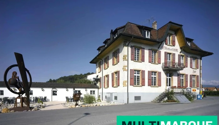 Hotel De La Gare Aussenbereich - Bas-vully