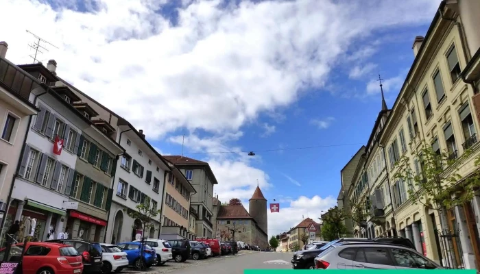 Hotel Du Lion D Or C Brodard Aussenbereich - Romont