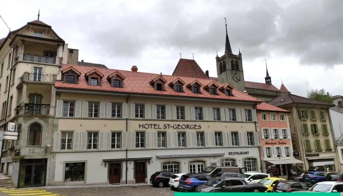 Hotel Du Lion D Or C Brodard Von Gasten - Romont