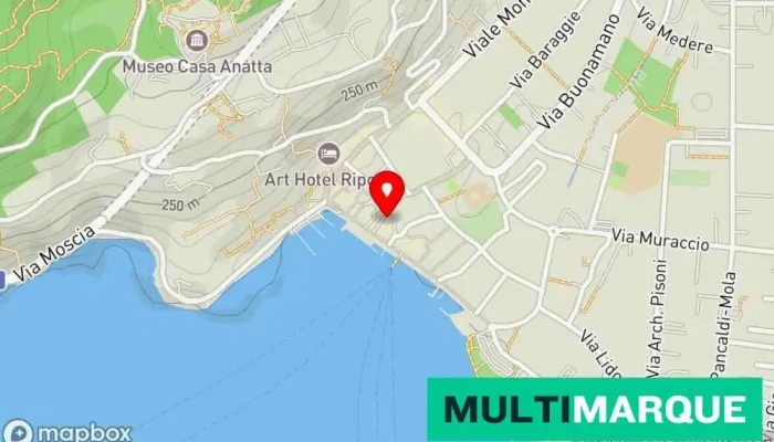 Hotel Garni Golf -  Karte - Ascona