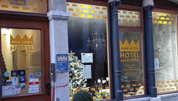 Hotel Hine Adon Fribourg City Appartments Mit Kuche Daueraufenthalt Moglich Aussenbereich - Fribourg