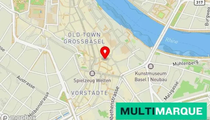 Hotel Motel One Basel -  Karte - Basel