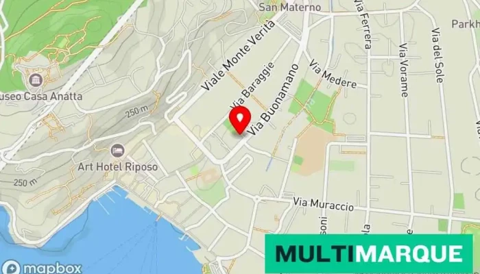 Hotel Polo -  Karte - Ascona