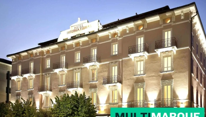 Hotel Spa Internazionale Aussenbereich - Bellinzona