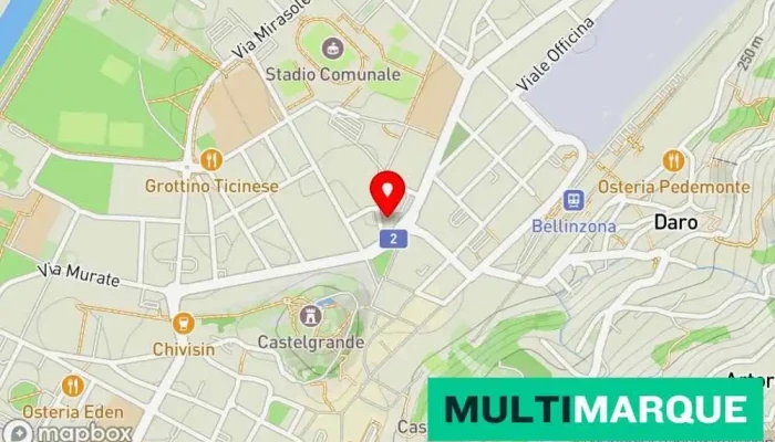 Hotel Unione -  Karte - Bellinzona