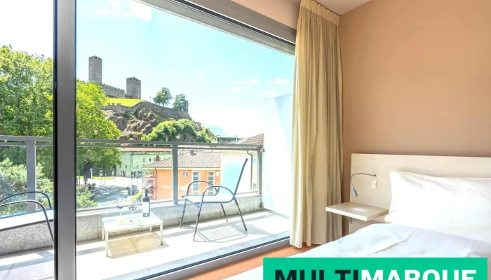 Hotel Unione -  Zimmer - Bellinzona