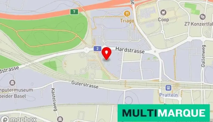 Hp Gerber Pannendienst Ag Karte - Pratteln