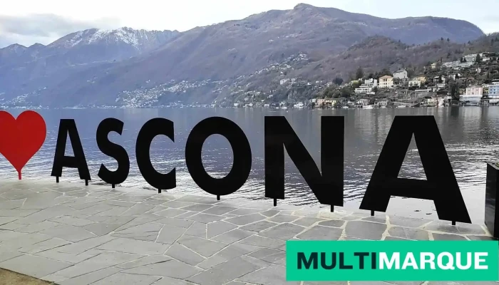 I Love Ascona Sign -  Berg - Ascona