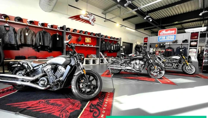 Indian Fribourg Motos Vionnet Sa -  Innenansichten - Sâles