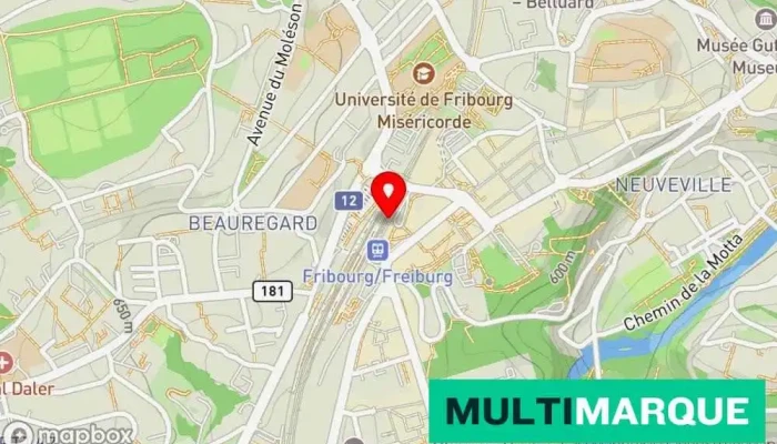Izvor Delev Transport Karte - Fribourg