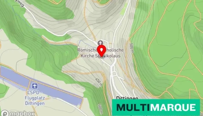 Karosseriewerkstatt Nova -  Karte - Dittingen