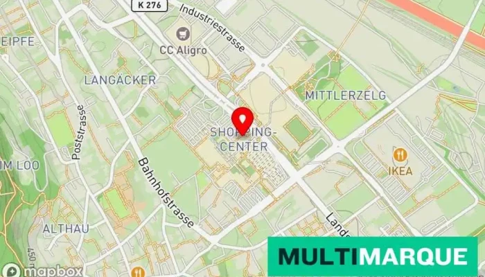 Karte von Kochoptik - Treyer Optik AG Augenoptikergeschäft, Sonnenbrillengeschäft in Spreitenbach