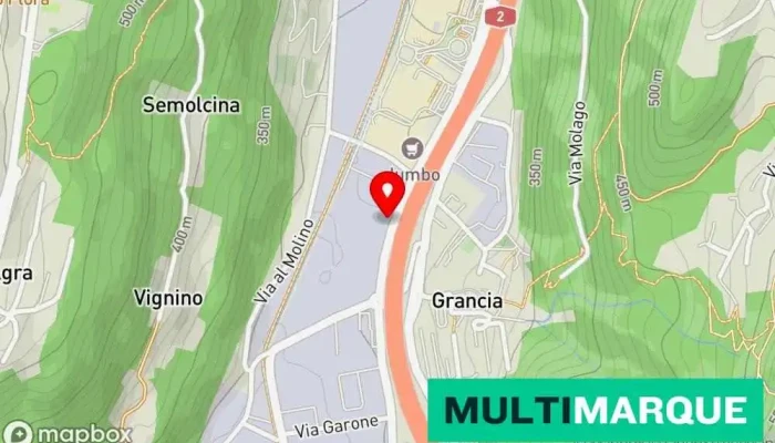 Lamborghini Lugano -  Karte - Grancia