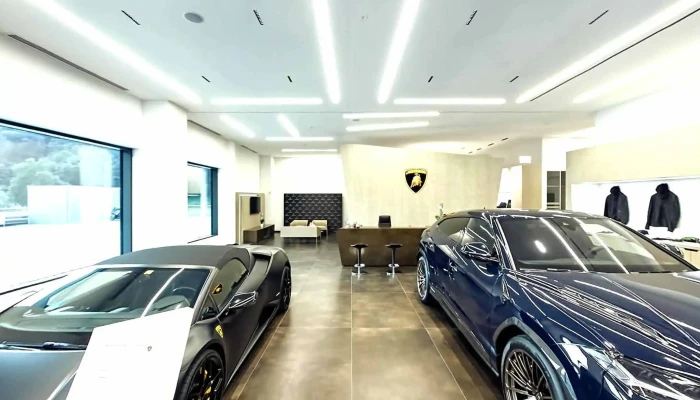 Lamborghini Lugano -  Street View 360deg Fotos - Grancia