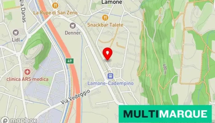 Lamone Cadempino Stazione Karte - Lamone