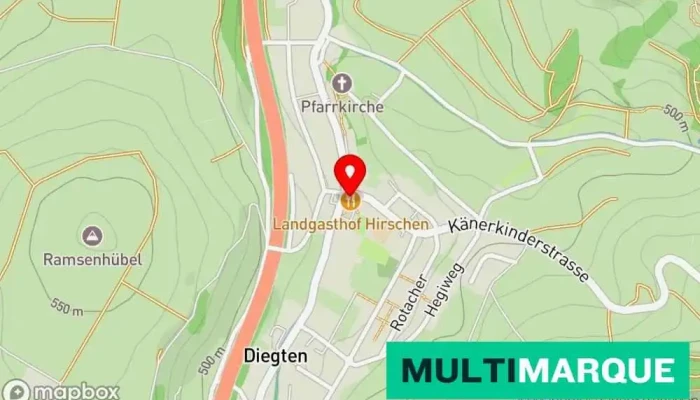 Landgasthof Hirschen -  Karte - Diegten