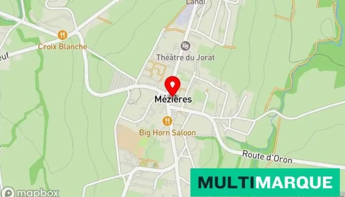 Lauberge De Mezieres Karte - Mézières