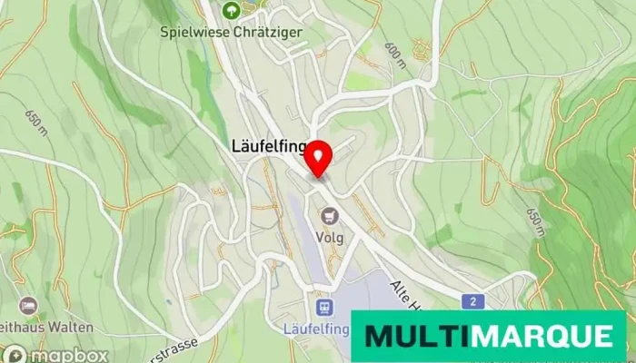 Laufelfingen Dorf Karte - Läufelfingen
