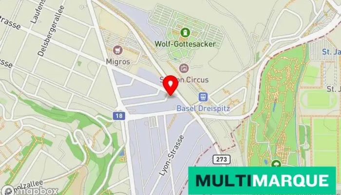 Lerncenter Dreispitz Ag -  Karte - Basel