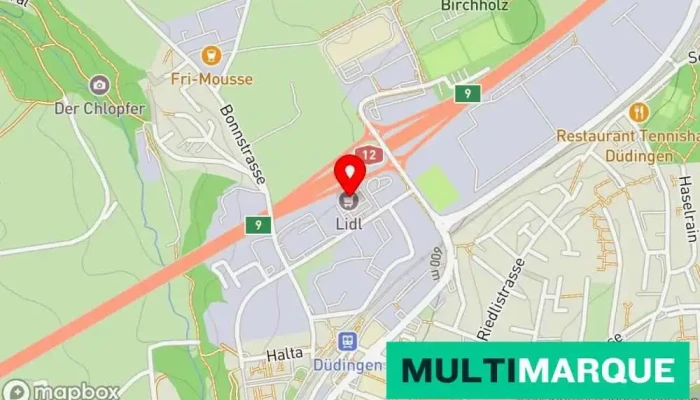 Lidl Schweiz -  Karte - Düdingen