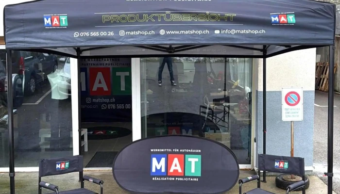 Mat Shop Ihr Werbepartner Votre Partenaire Publicitaire Vom Inhaber - Corminboeuf