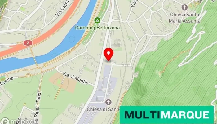 Matik Sa -    Bellinzona Karte - Bellinzona
