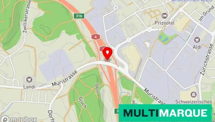 Karte von McDonald's Restaurant Restaurant, Fast-Food-Restaurant in Affoltern am Albis