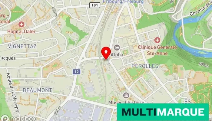 Md Auto Transport Voiture -  Karte - Fribourg