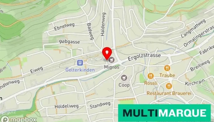 Migrol Charging Station -  Karte - Gelterkinden