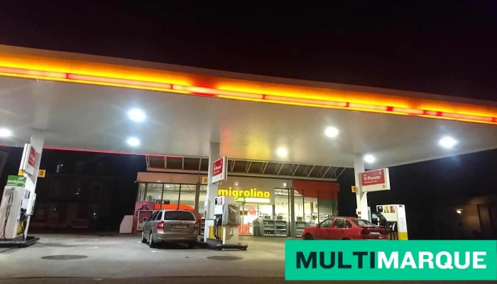 Migrol Service Mit Shell -  Treibstoff Zapfsaule - Allschwil