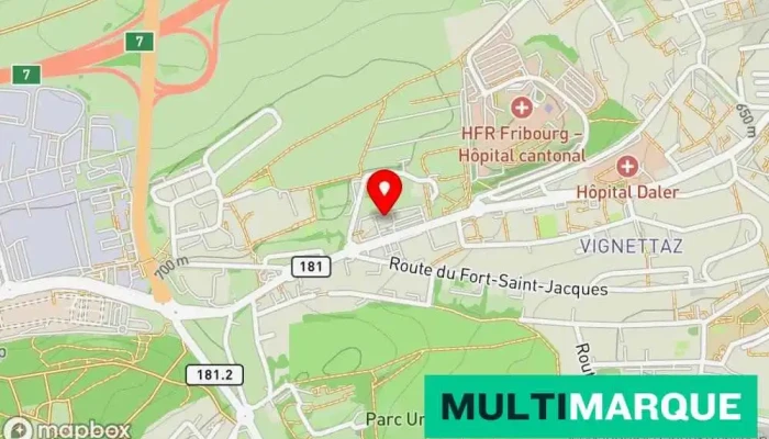 Migrolino Amag Fribourg -  Karte - Villars-sur-glâne