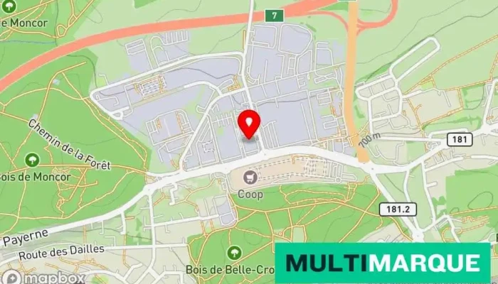 Migrolino Villars Sur Glane -  Karte - Villars-sur-glâne