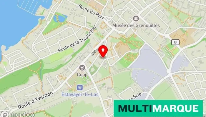 Mobility Carsharing -  Karte - Estavayer-le-lac