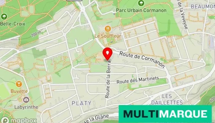 Mobility Carsharing -  Karte - Villars-sur-glâne