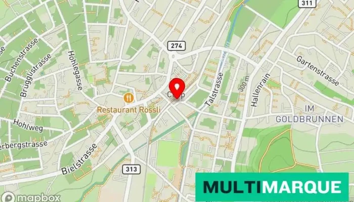Mobility Carsharing -  Karte - Oberwil