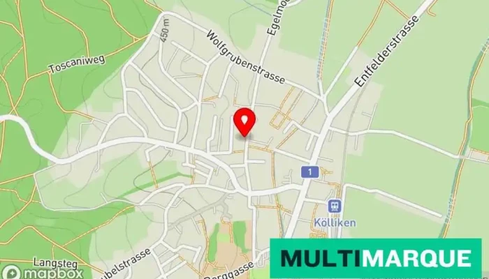 Karte von Motorradankauf Motorradhändler in Kölliken