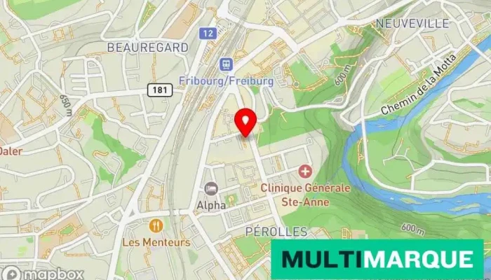 Karte von Mr. Mehmet Mavigök Autowerkstatt in Fribourg