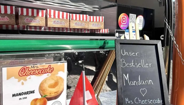Mrs Cheesecake Am Mart Speisekarte - Basel